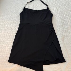 Speechless Elegant Black Asymmetrical Dress